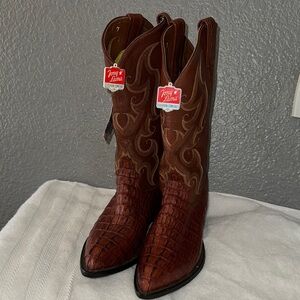 Tony Lama Men's Brown Western Boots